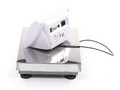 Весы товарные МИДЛ МП 150 ВЖА Ф-3(20/50; 300х400; нерж.) «Восточный Базар» авто (без стойки)