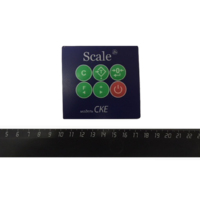 Компл. части/ СКЕЙЛ СКЕ KEY BOARD PAD наклейка клавиатуры