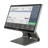 Сенсорный моноблок Poscenter POS250 (15.6, PCT, i3-8145UE, 8Gb, M2.SATA SSD 256Gb, без ОС) + LCM