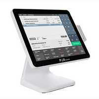 Сенсорный моноблок POSCenter POS101 (15, PCAP, J3455, RAM 4Gb, M2 SSD 128Gb, MSR) без ОС, белый