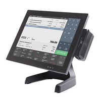 Сенсорный моноблок Poscenter POS400 (J4125, P-CAP, RAM 4Gb / SSD 128 Gb, MSR), без ОС