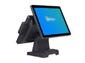Сенсорный моноблок POSCenter JAM (15«, P-CAP, J1900 2.0GHz; RAM4Gb; SSD60Gb; MSR) + 15» второй монитор Windows 10 IoT Entry