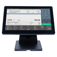 Сенсорный моноблок POSCenter Atlas (15.6, PCAP, i3-4030U, RAM 4Gb, SSD M2 128Gb, MSR) без ОС