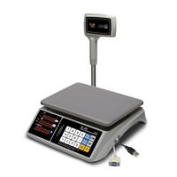 Купить Весы торговые электронные M-ER 328ACPX-15.2 LED  «Touch-M», RS 232 и USB