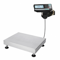 Купить Весы товарные МАССА TB-5040N-200.2-RP1 с печатью этикеток, платформа из нержавейки