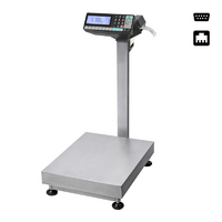Купить Весы товарные МАССА TB-5040N-32.2-RP3 с печатью этикеток, платформа из нержавейки