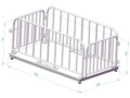 Ограждение для животных к платформенным весам MAS PM4P fence 1220