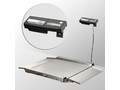 Весы платформенные с пандусами МАССА 4D-LA.S-10/10-1000 из нержавеющей стали (весовой модуль)