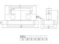 Тензодатчик Keli QSG 10t, двухопорный балочный с узлом встройки