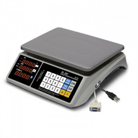 Купить Весы торговые электронные M-ER 328AC-6.1 LED «Touch-M», RS 232 и USB